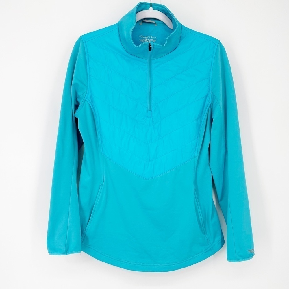 Straight Down Performance Golf Cascade Quarter Zip - image 2